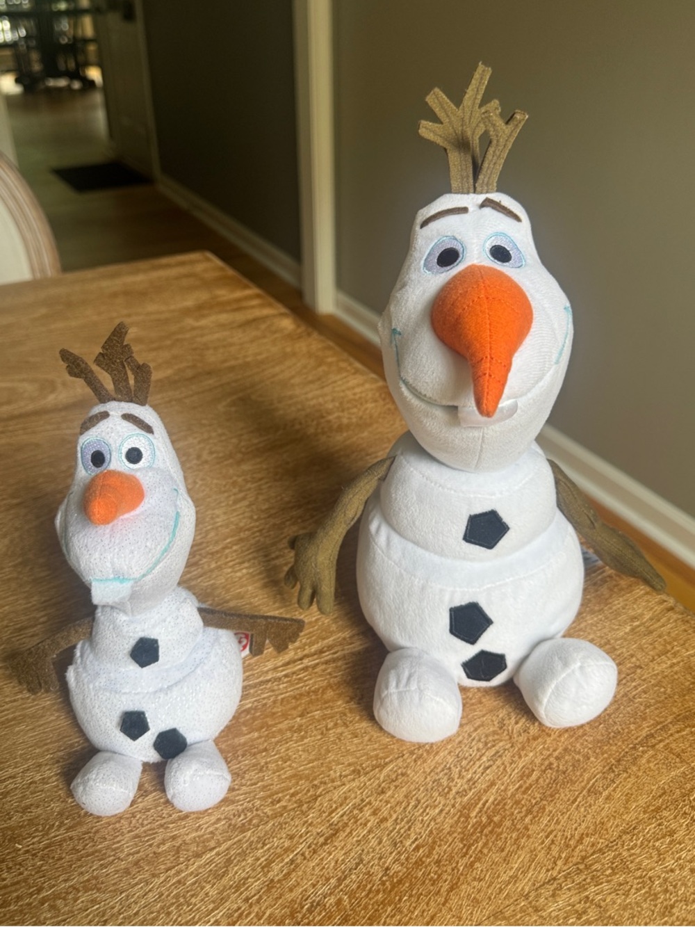Disney Olaf Plush Small and Large